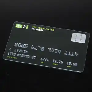 membership cards with embossing