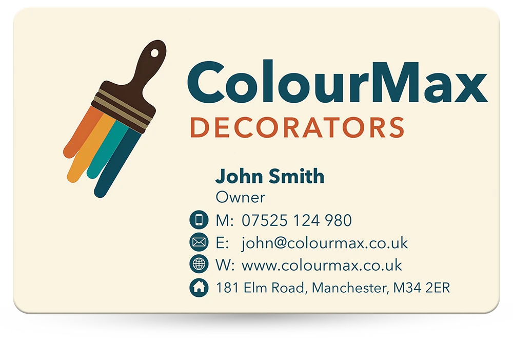 Plastic Business Card Example 43