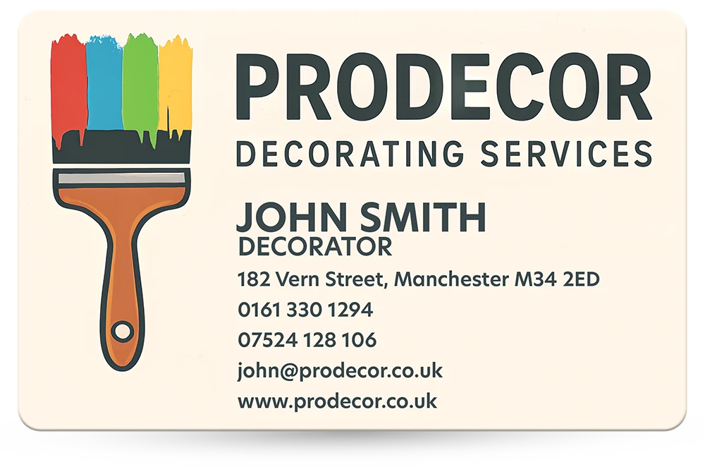 Plastic Business Card Example 44