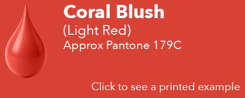 Light red - Approx Pantone: 179C