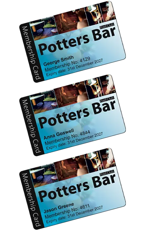 bureau personalisation service for membership cards