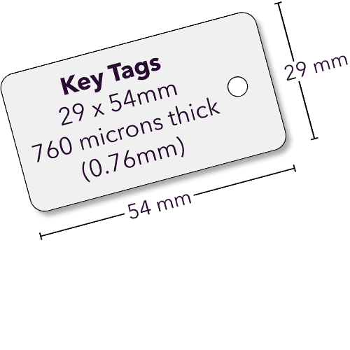 key fob card specifications