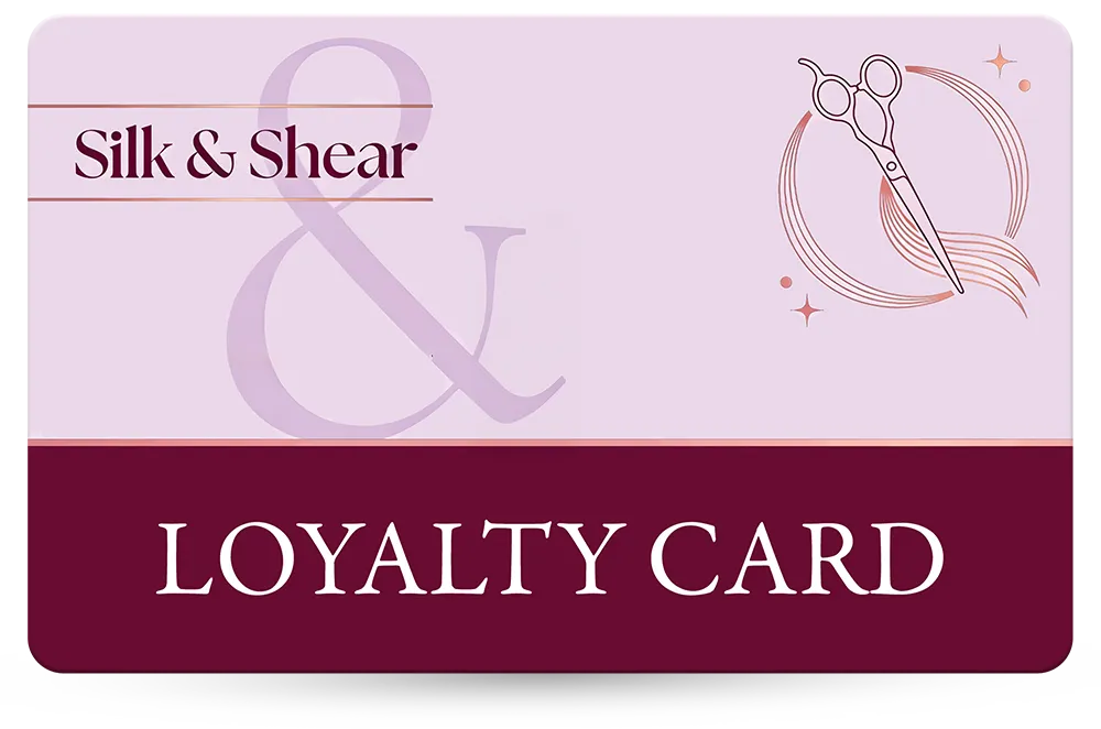 Hair Salon Loyalty Card Example 34