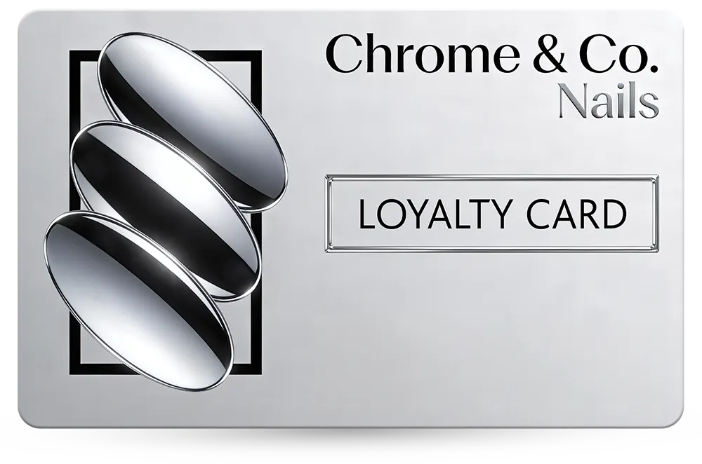 Nail Salon Loyalty Card Example 45