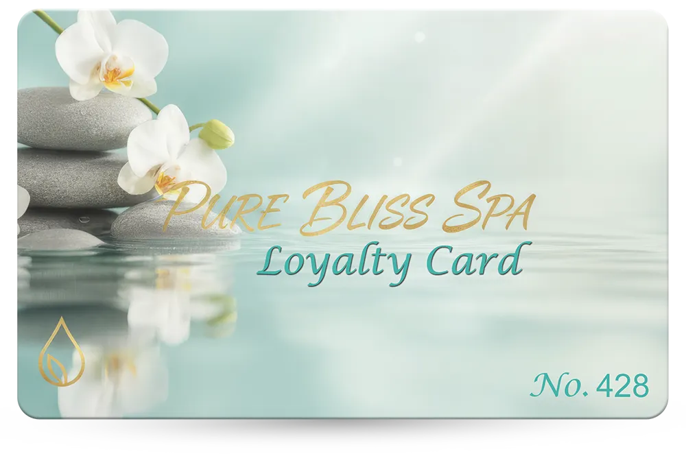 Spa Loyalty Card Example 62