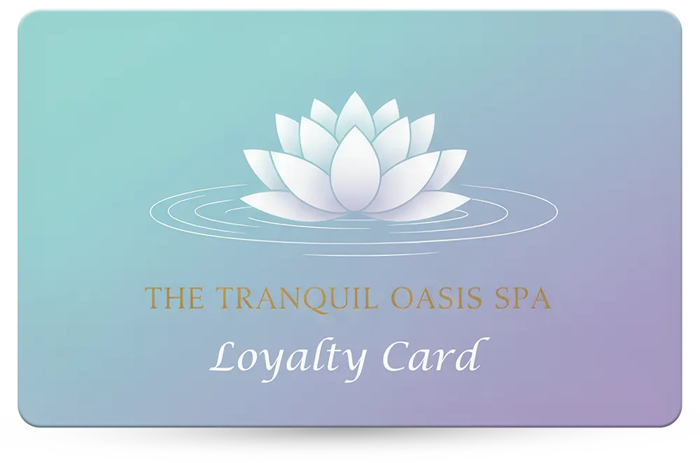 Spa Loyalty Card Example 66