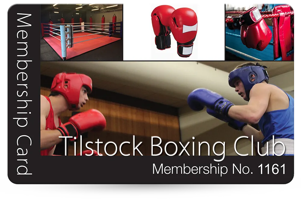 membership card example