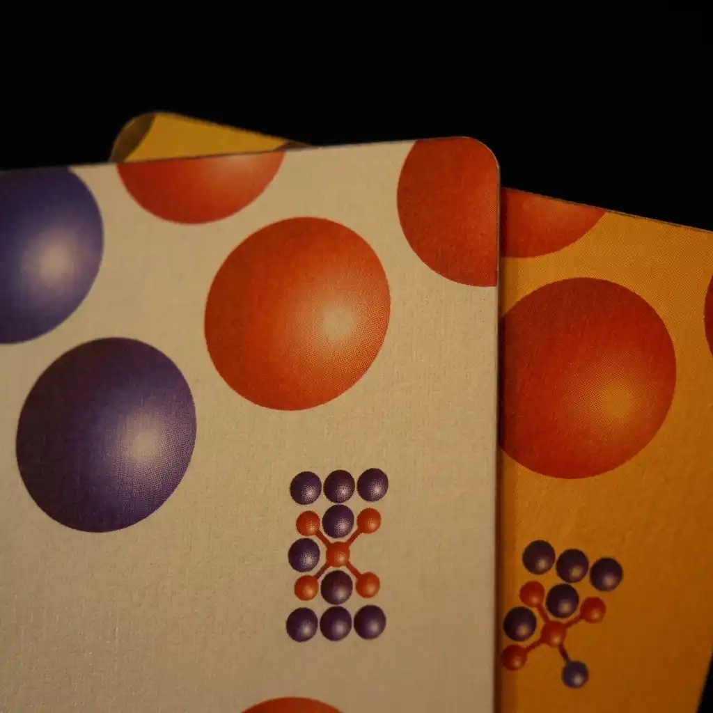 metallic gold and silver base plastic cards