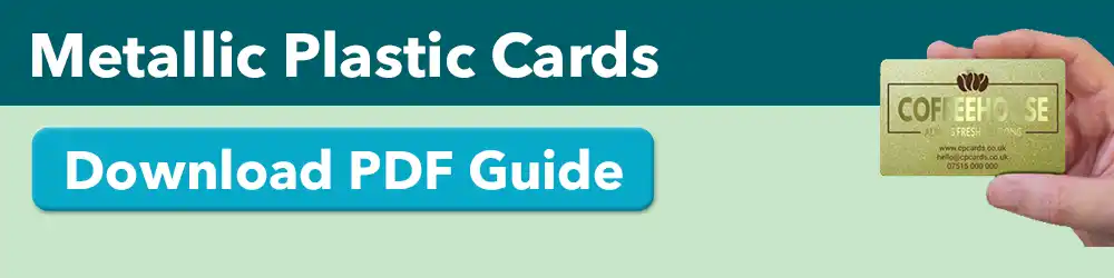 metallic plastic card artwork guide