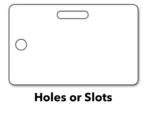 holes or slots