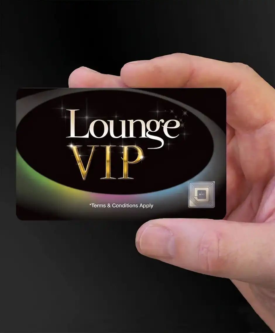 RFID contactless plastic card