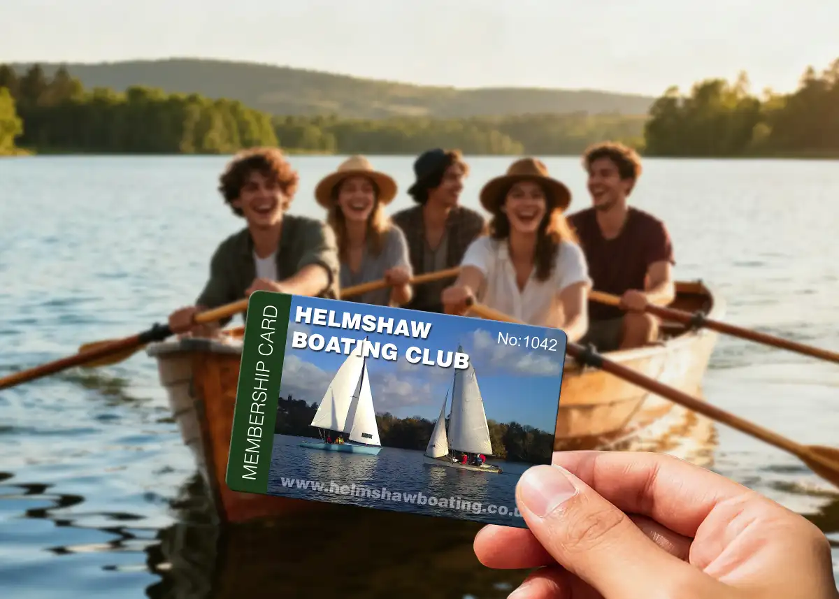 boating club membership card printing