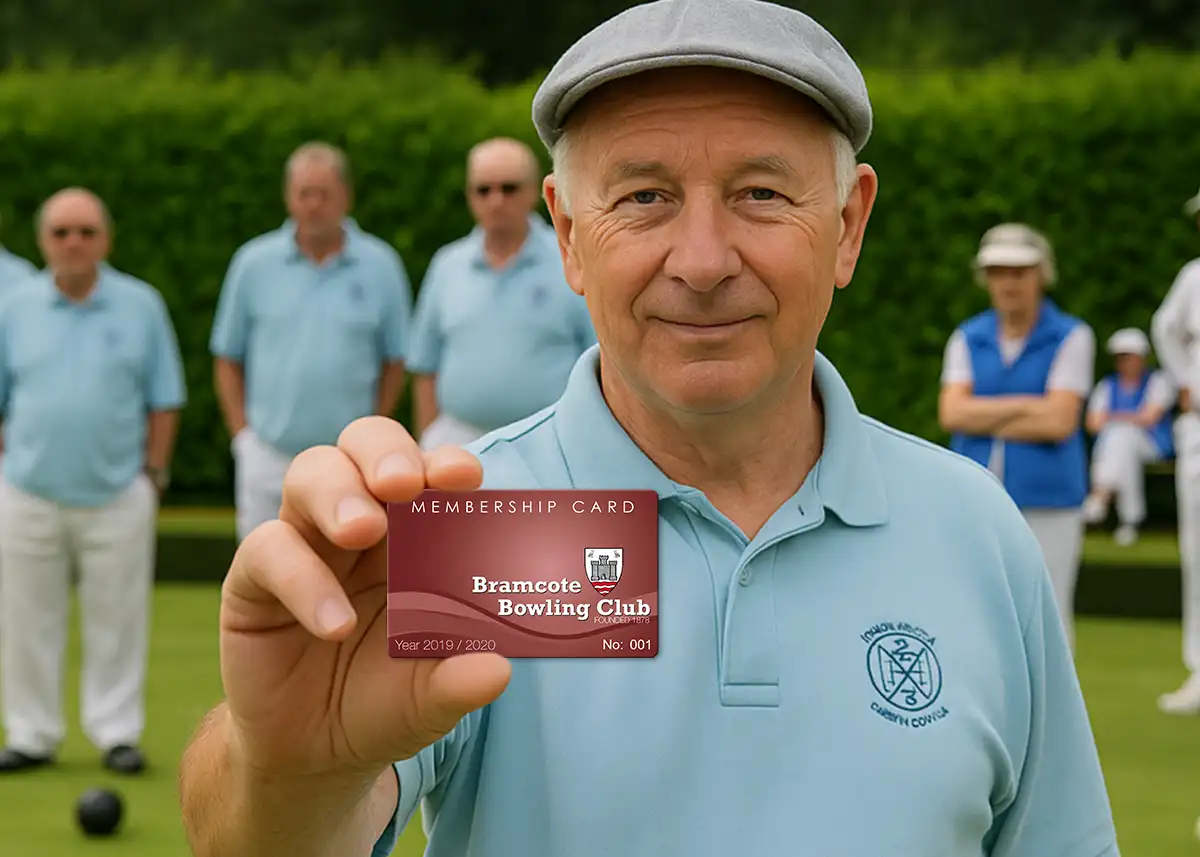 bowling club membership card printing