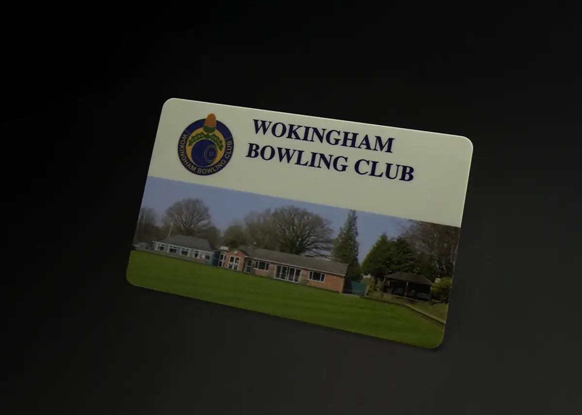 bowling club membership card printing