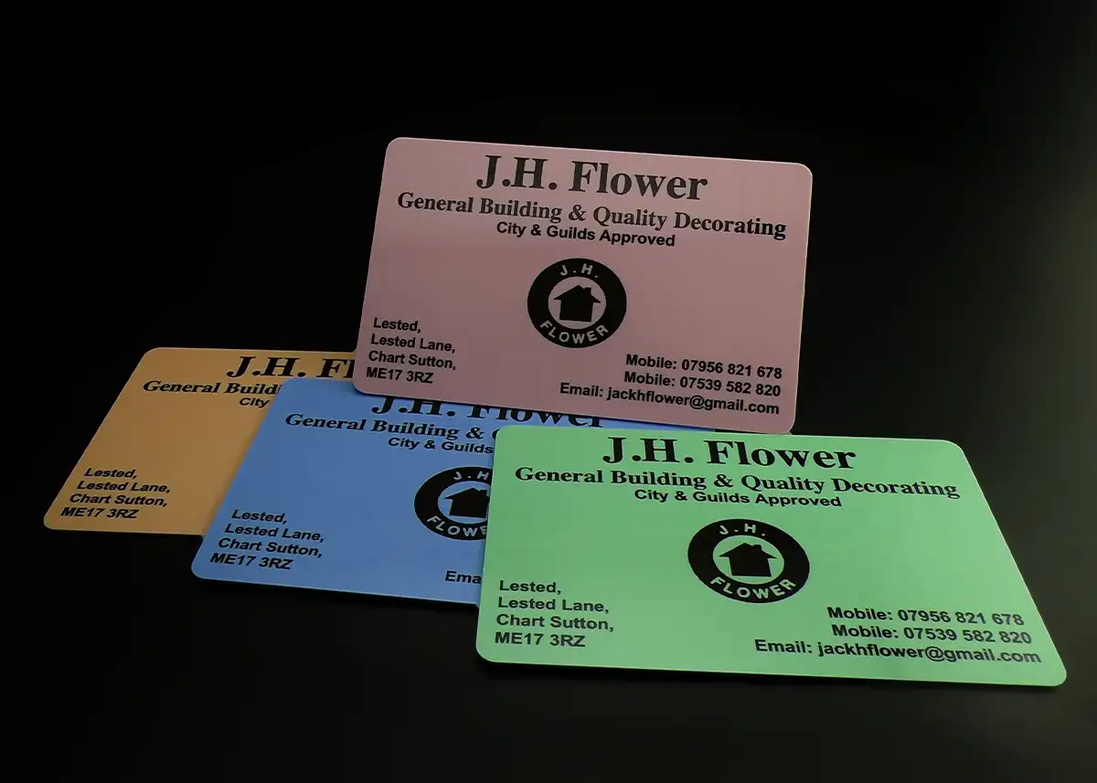 ecotough plastic card printing