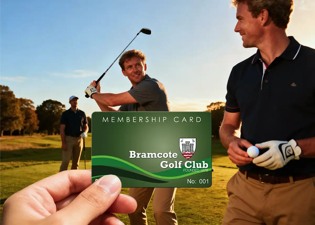 golf club membership card printing