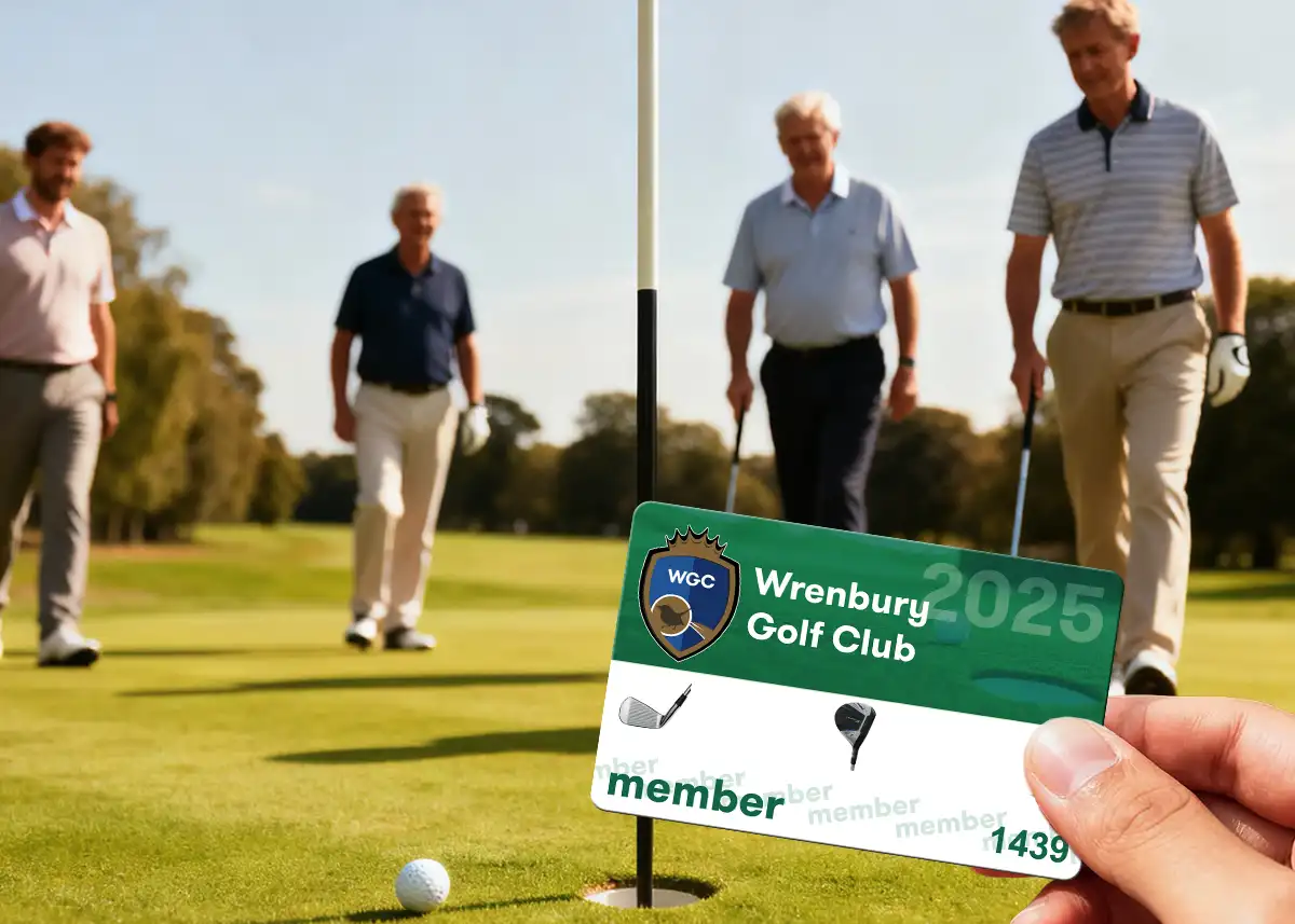 golf club membership card printing