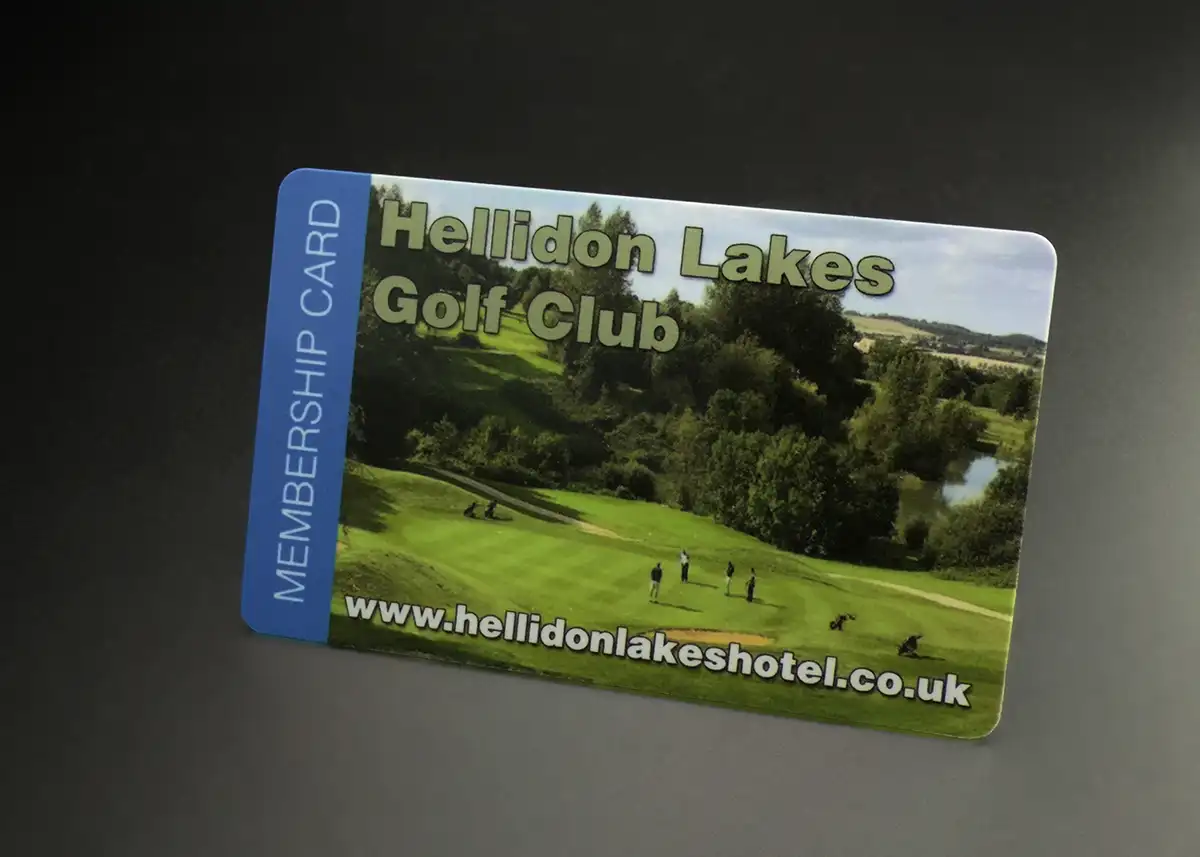 golf club membership card printing
