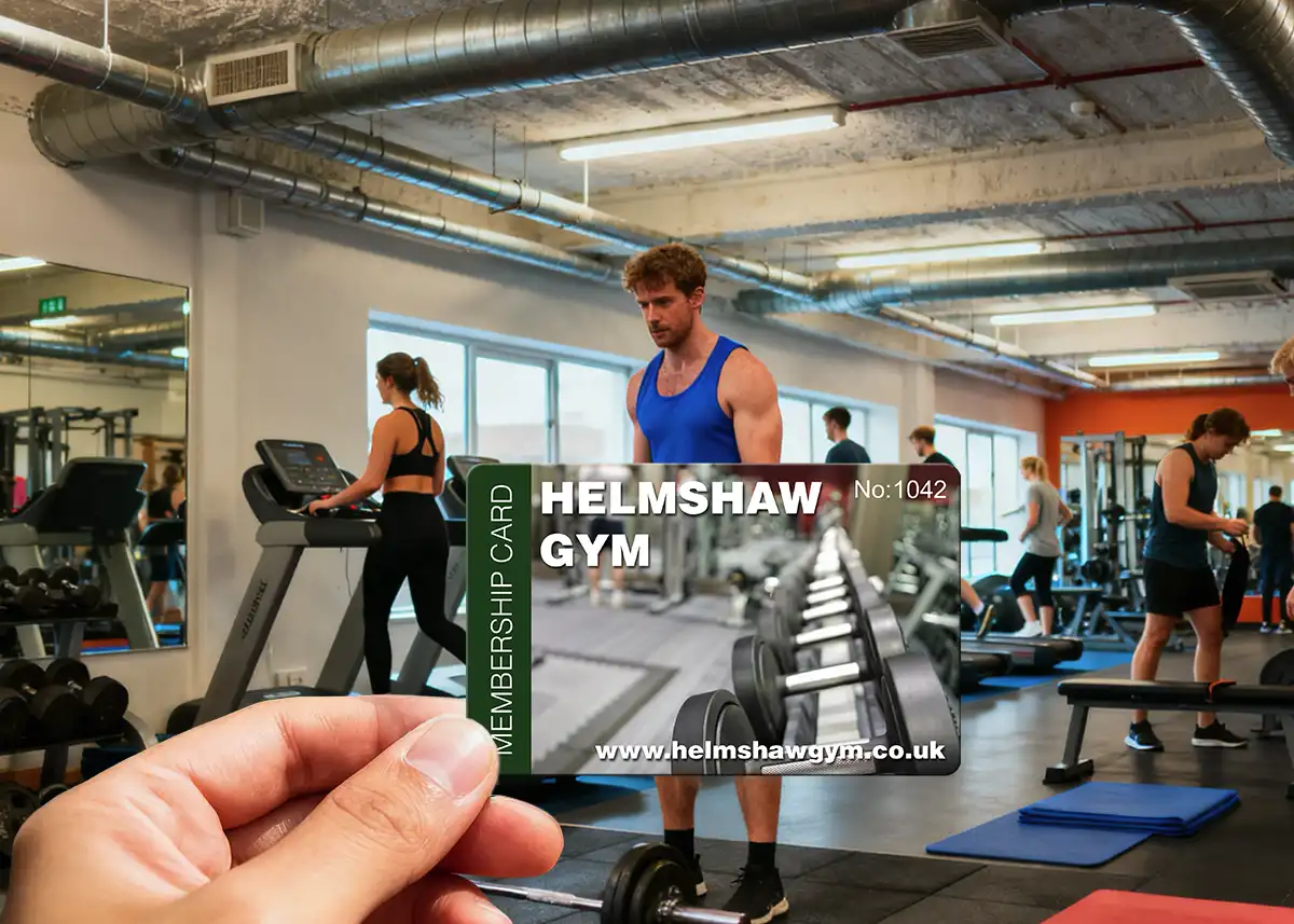 gym membership card printing