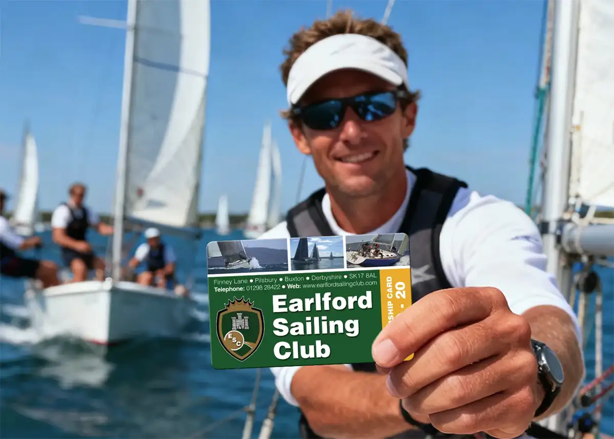 sailing club membership card printing
