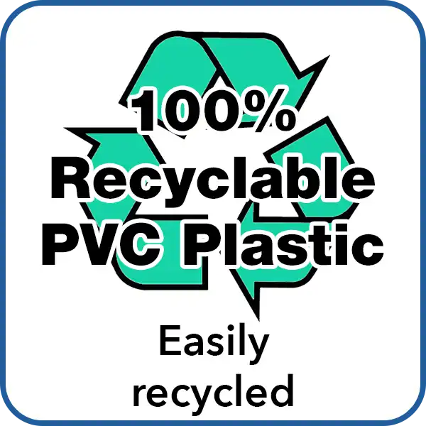 100% recyclable