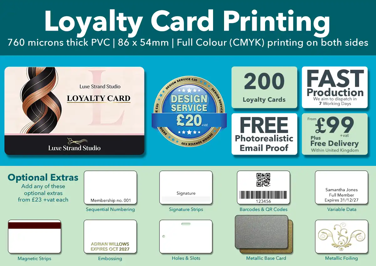 plastic cards special offer 200 cards