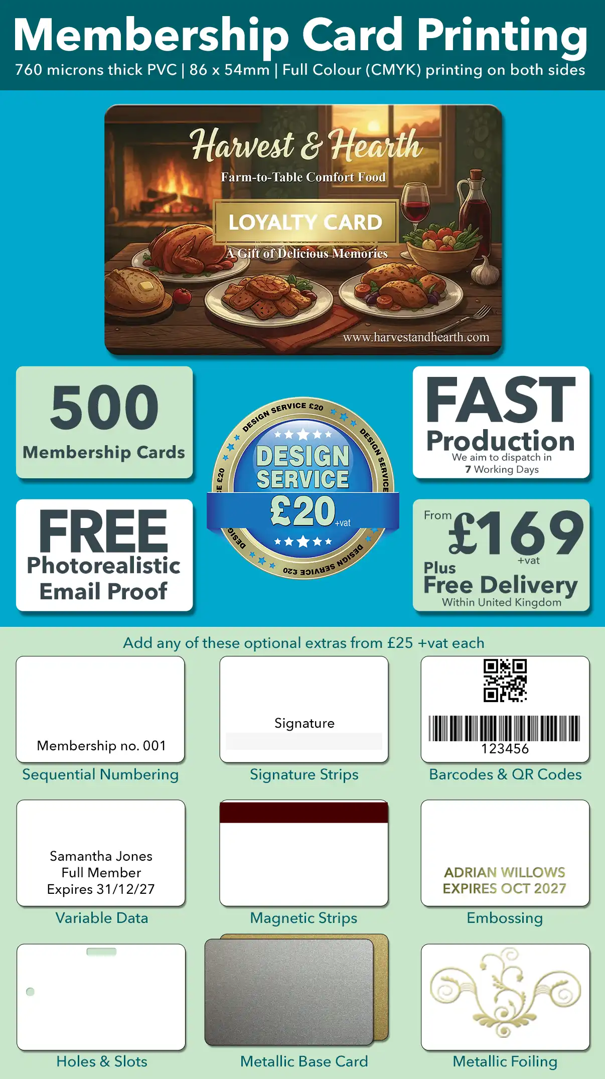 500 membership cards special offer